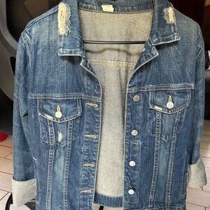 J. Crew Classic Blue Jean Jacket
